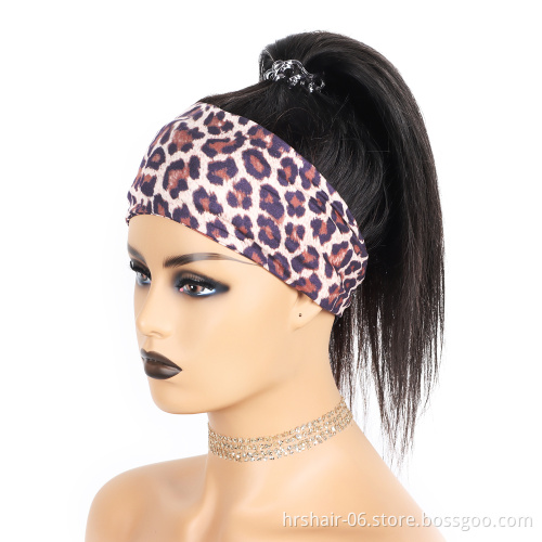 straight headband,black,1b/27 leopard color ,Wigs With Headband on sale,Cuticle Aligned Human Hair Headband Wigs for Black Women
